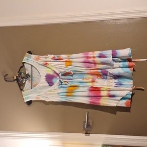 Tie Dye Butterfly Festival Dress
